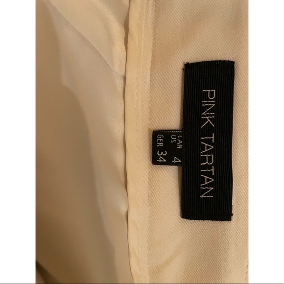 PINK TARTAN white skirt - Picture 3 of 4